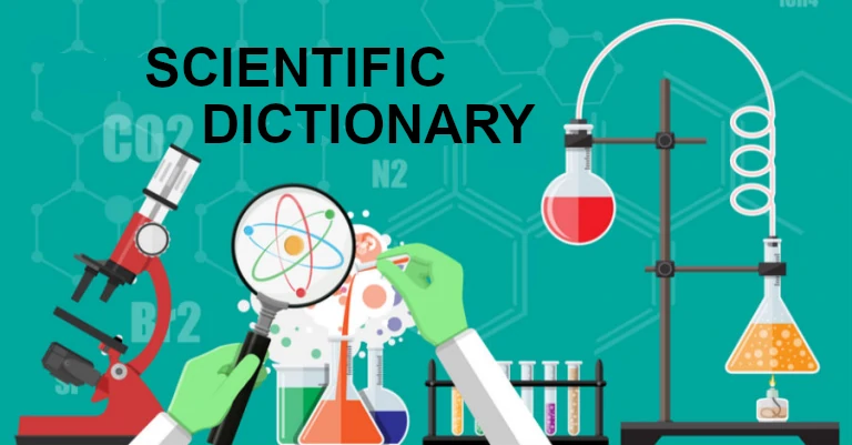 Scientific dictionary